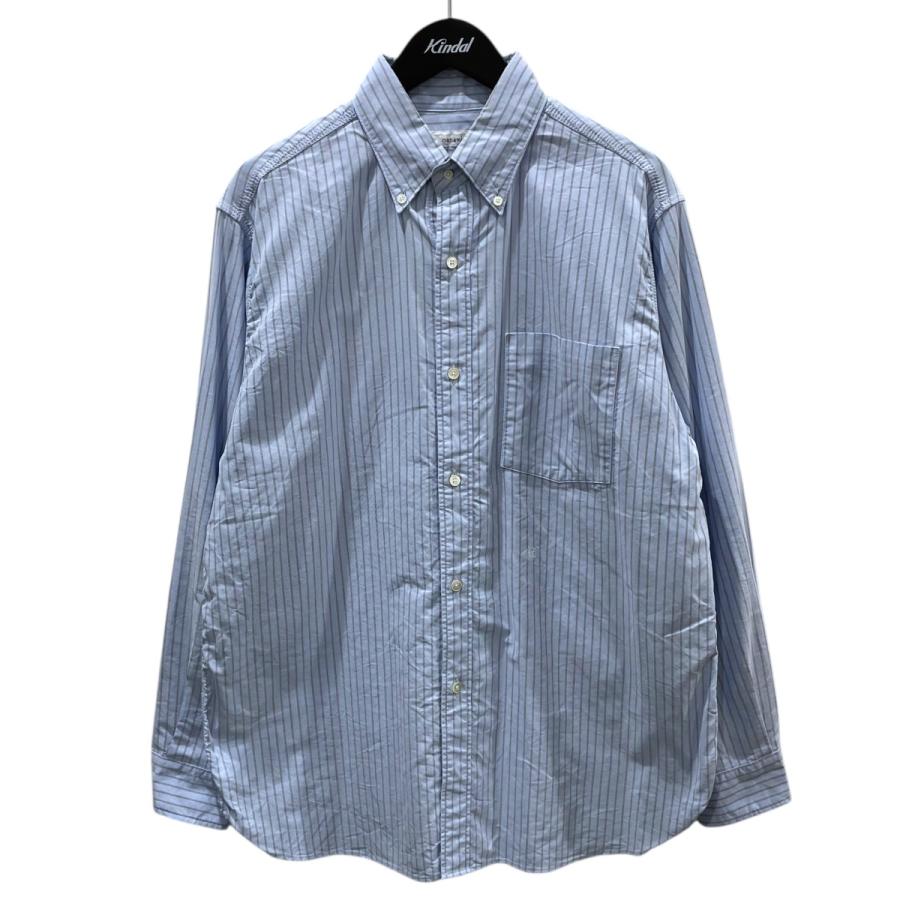 nanamica（ナナミカ） ボタンダウンストライプウィンドシャツ Button