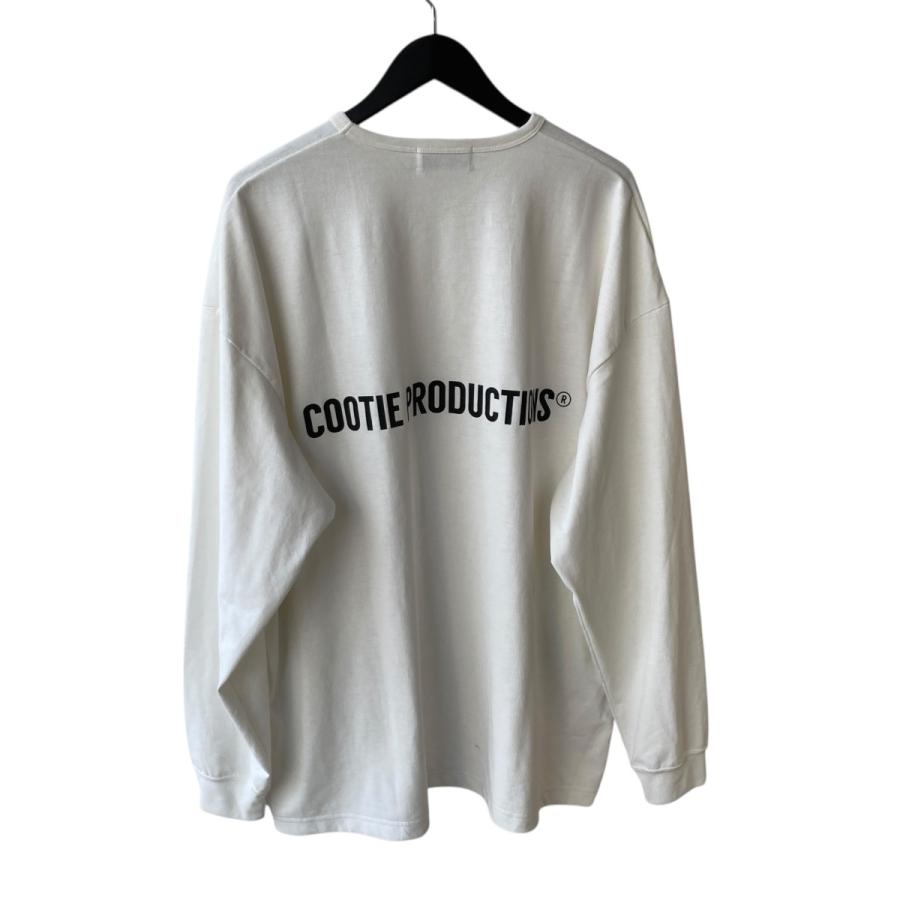 COOTIE PRODUCTIONS クーティープロダクションズ 長袖Tシャツ ホワイト