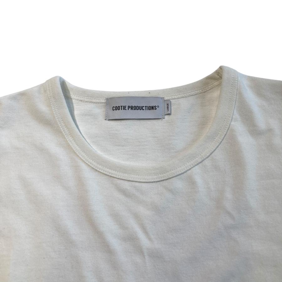 COOTIE PRODUCTIONS クーティープロダクションズ 長袖Tシャツ ホワイト