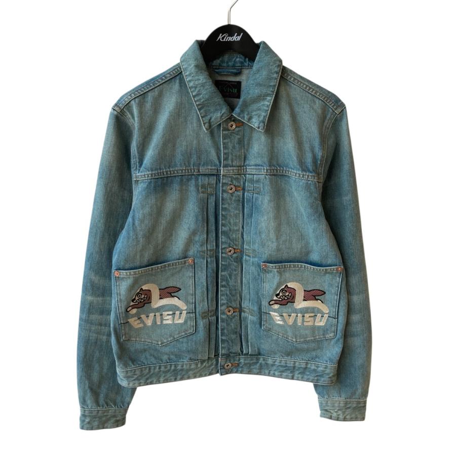 エヴィス EVISU 25AW ICECREAM カモメ デニムジャケット