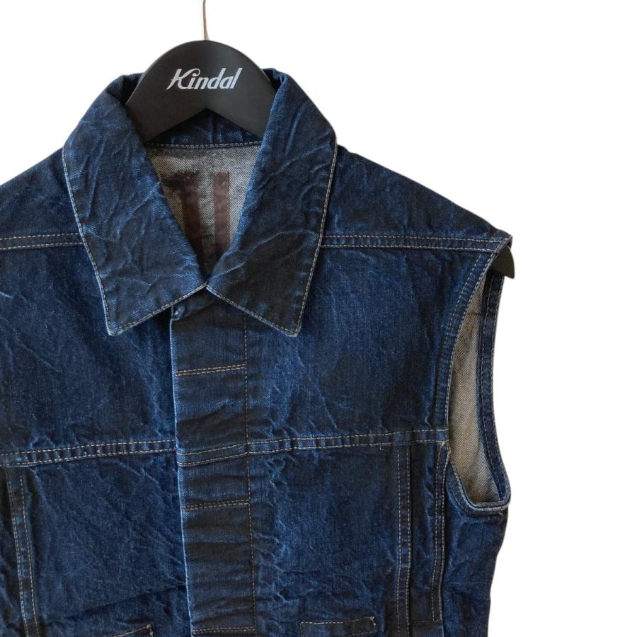 DRKSHDW（ダークシャドウ） デニムベスト DU3756 インディゴ サイズ