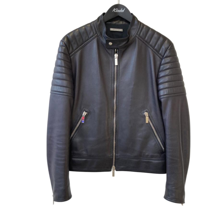 Dior HOMME ディオールオム Homme 14SS レザー シングルライダース