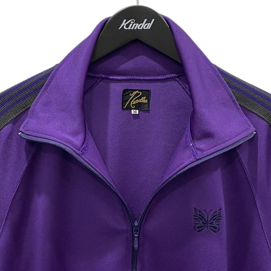 ジャケット・アウター Needles 22ss Track Jacket NEEDLES〉 Track Jacket - Poly Jacquard Color / Blue/Purple , Black