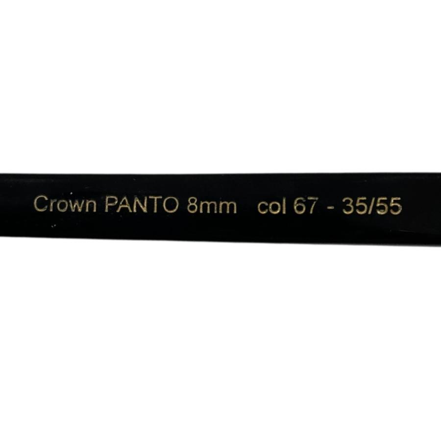 レスカ Lesca サングラス CROWN PANTO 8mm クラウンパント 60周年記念限定モデル フレーム：ブラック・ブラウンの画像