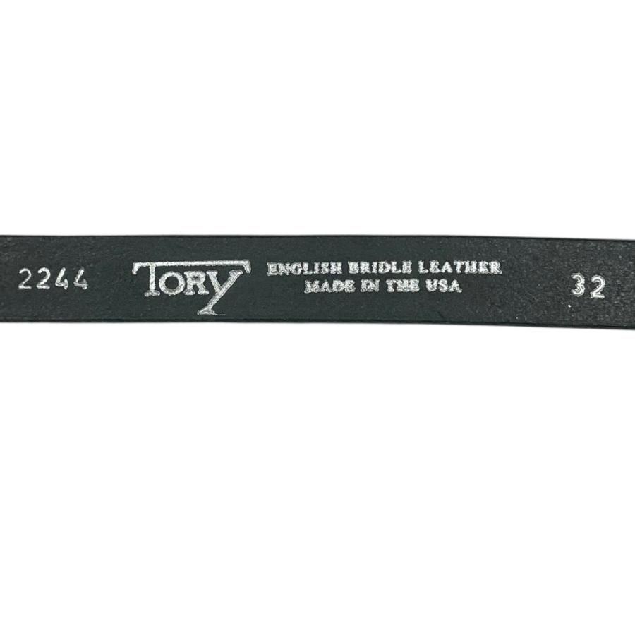 TORY LEATHER（トリーレザー） レザーベルト 3／4 inch 3-Piece Silver