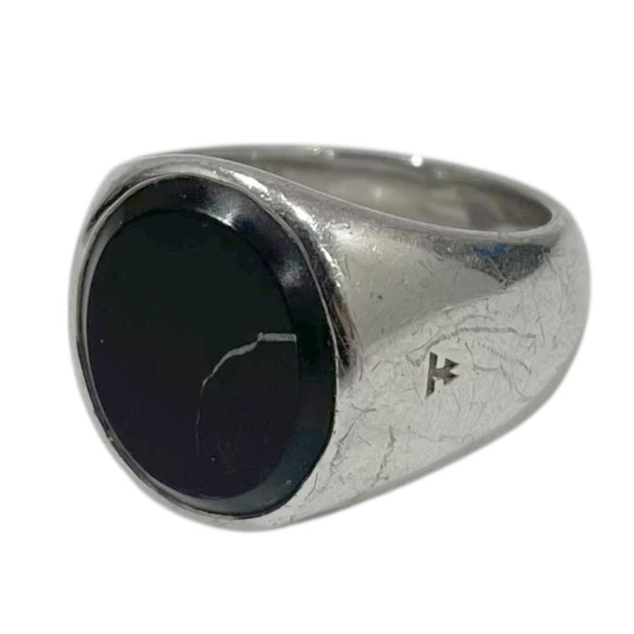 TOM WOOD（トムウッド） シグネットリング Oval Black Onyx オーバル