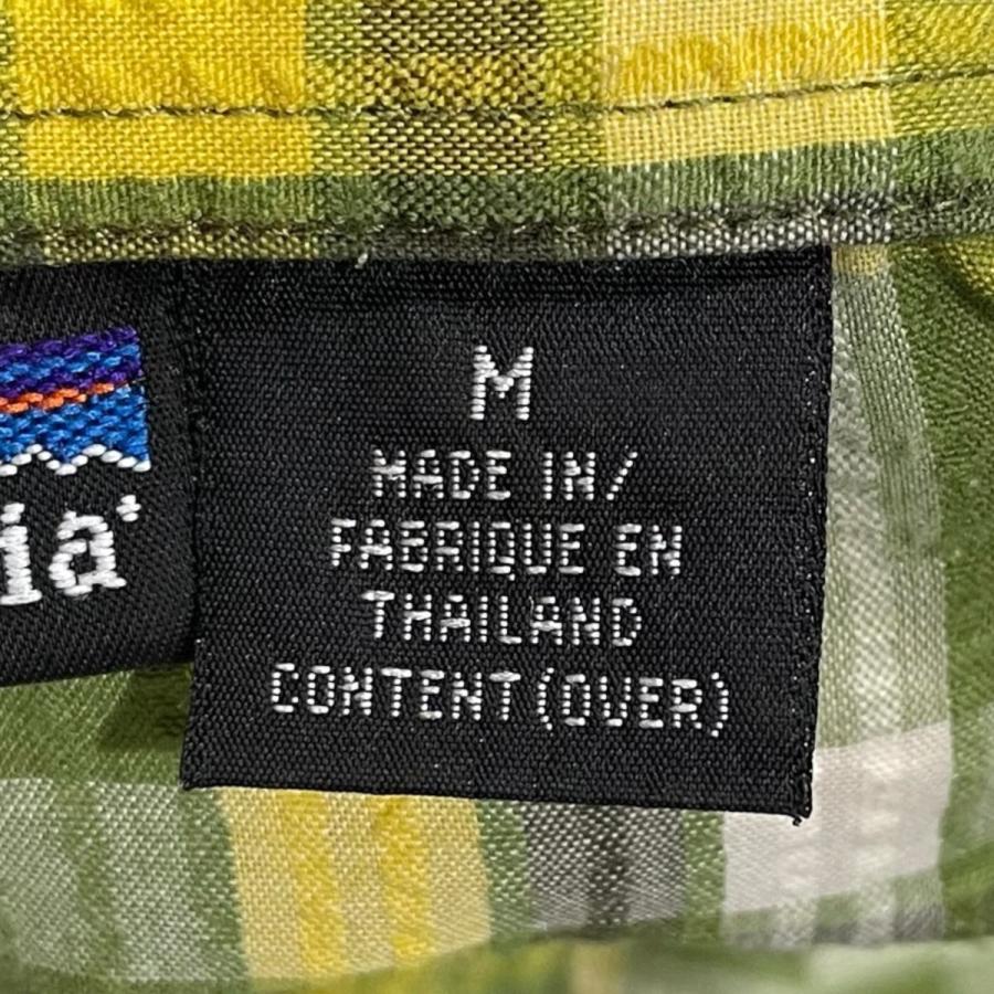 patagonia（パタゴニア） Patagonia 01SS チェック柄シアサッカー半袖