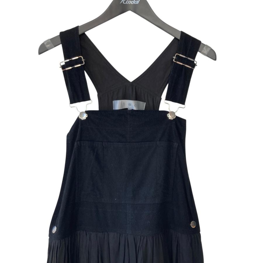 タオコムデギャルソン TAO COMME des GARCONS 25AW オールインワンスカート TP-A003 ブラック サイズ：Mの画像
