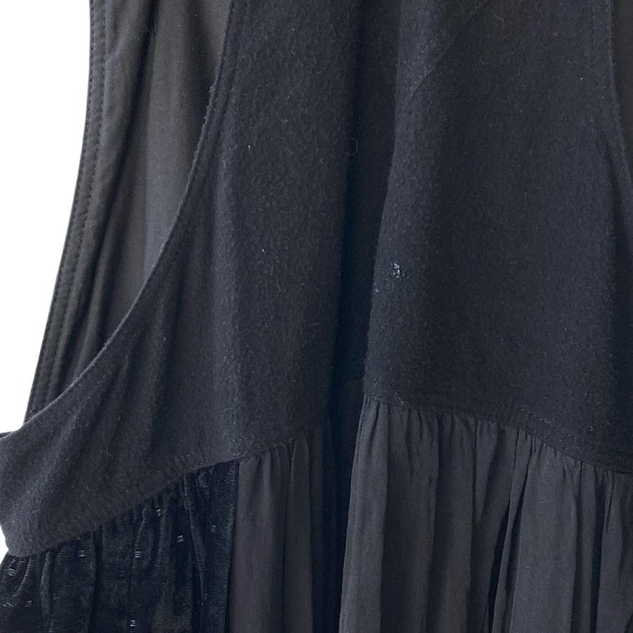 タオコムデギャルソン TAO COMME des GARCONS 25AW オールインワンスカート TP-A003 ブラック サイズ：Mの画像