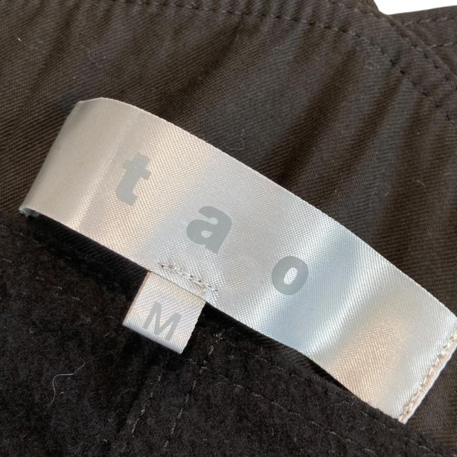 タオコムデギャルソン TAO COMME des GARCONS 25AW オールインワンスカート TP-A003 ブラック サイズ：Mの画像