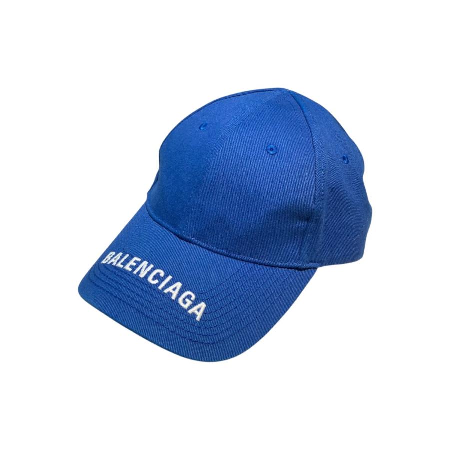 BALENCIAGA キャップ Lサイズ BALENCIAGA（バレンシアガ） 【値下げ】BALENCIAGA キャップ ブルー