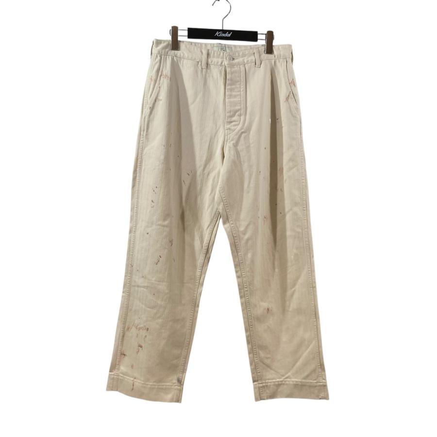 値下げ】HERILL USMC HBT pants パンツ 25-030-HL-8080-10 アイボリー