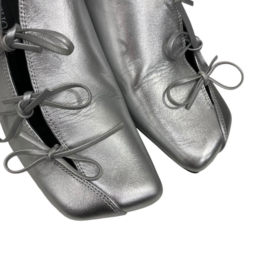 untishold rina 36サイズ シルバー UNTISHOLD（アンチショルド） UNTISHOLD Rina パンプス シルバー
