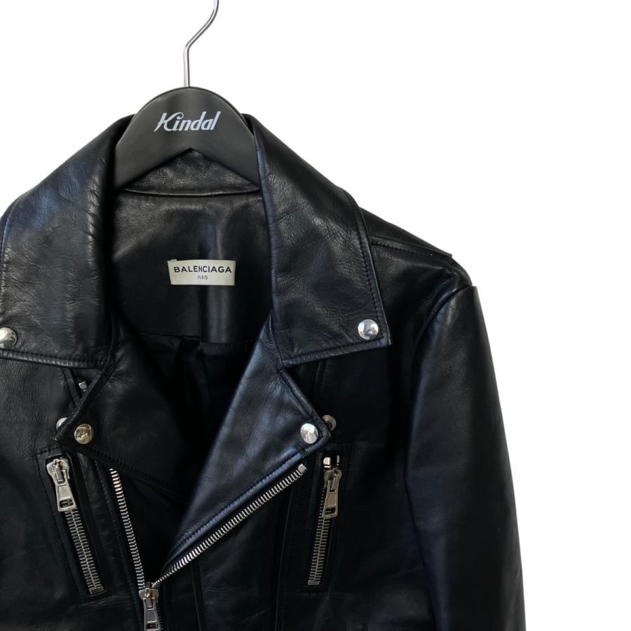 BALENCIAGA（バレンシアガ） レザーライダースジャケット 436320 TSH09