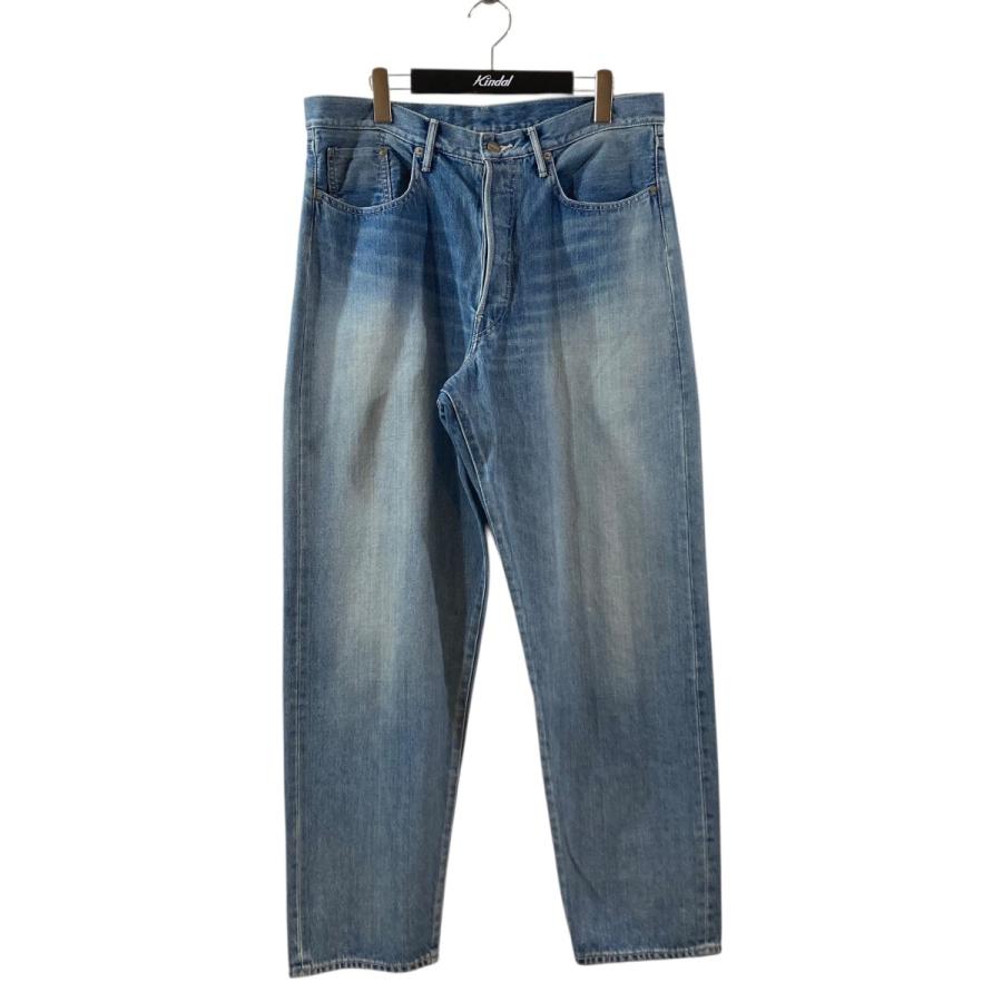 グラフペーパー Graphpaper Selvage Denim Five Pocket Tapered Pants