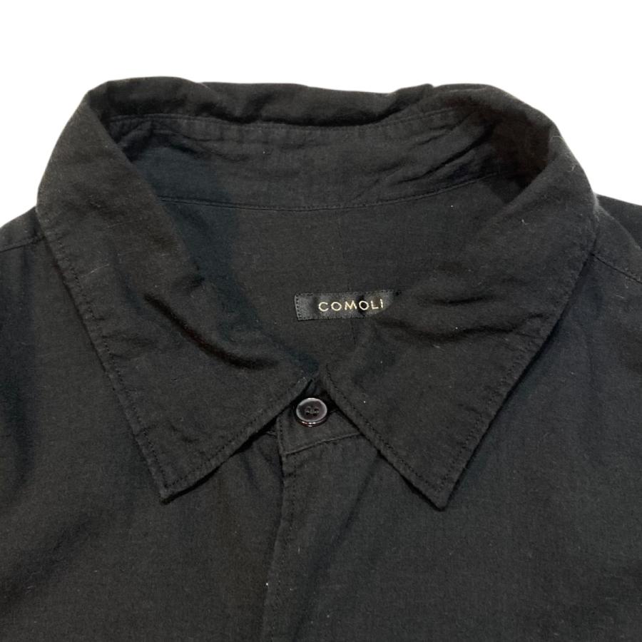 COMOLI（コモリ） 長袖シャツ A03-02006 KHADIコットン コモリシャツ