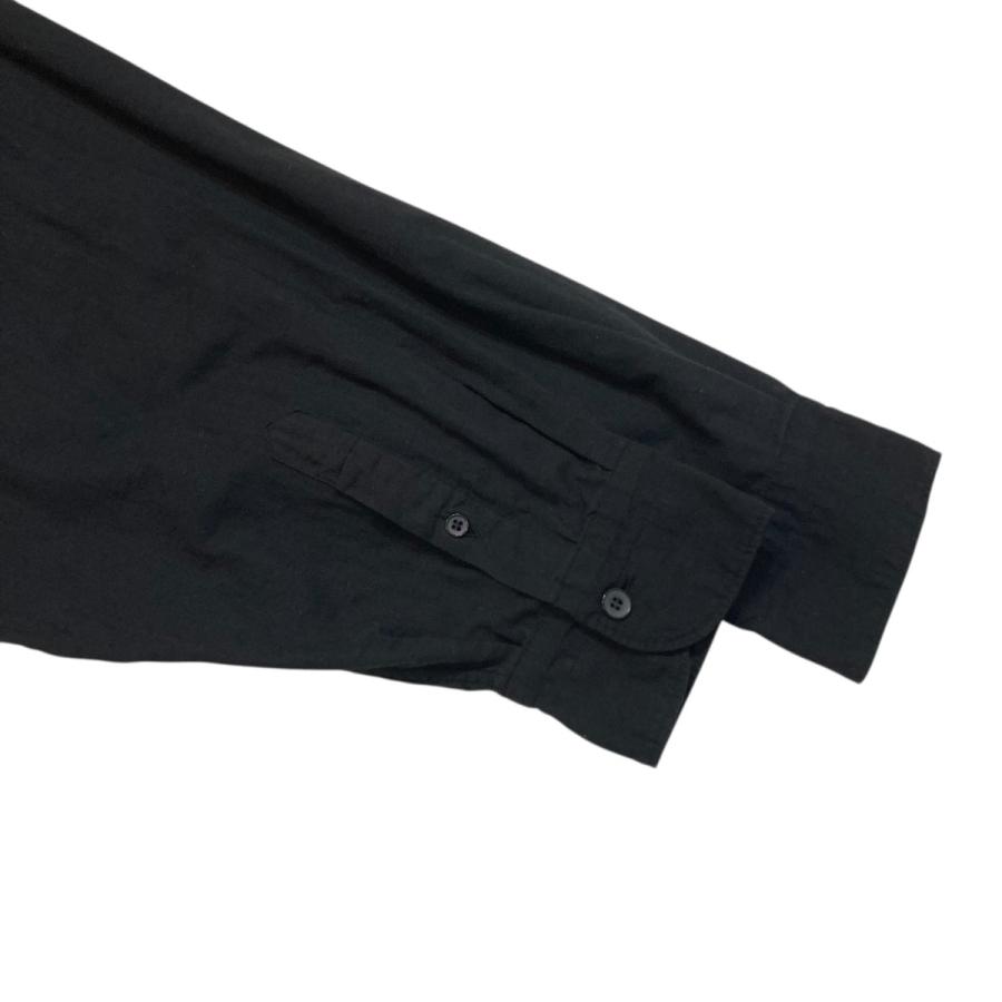 コモリ COMOLI 長袖シャツ A03-02006 KHADIコットン コモリシャツ ブラック サイズ：2の画像