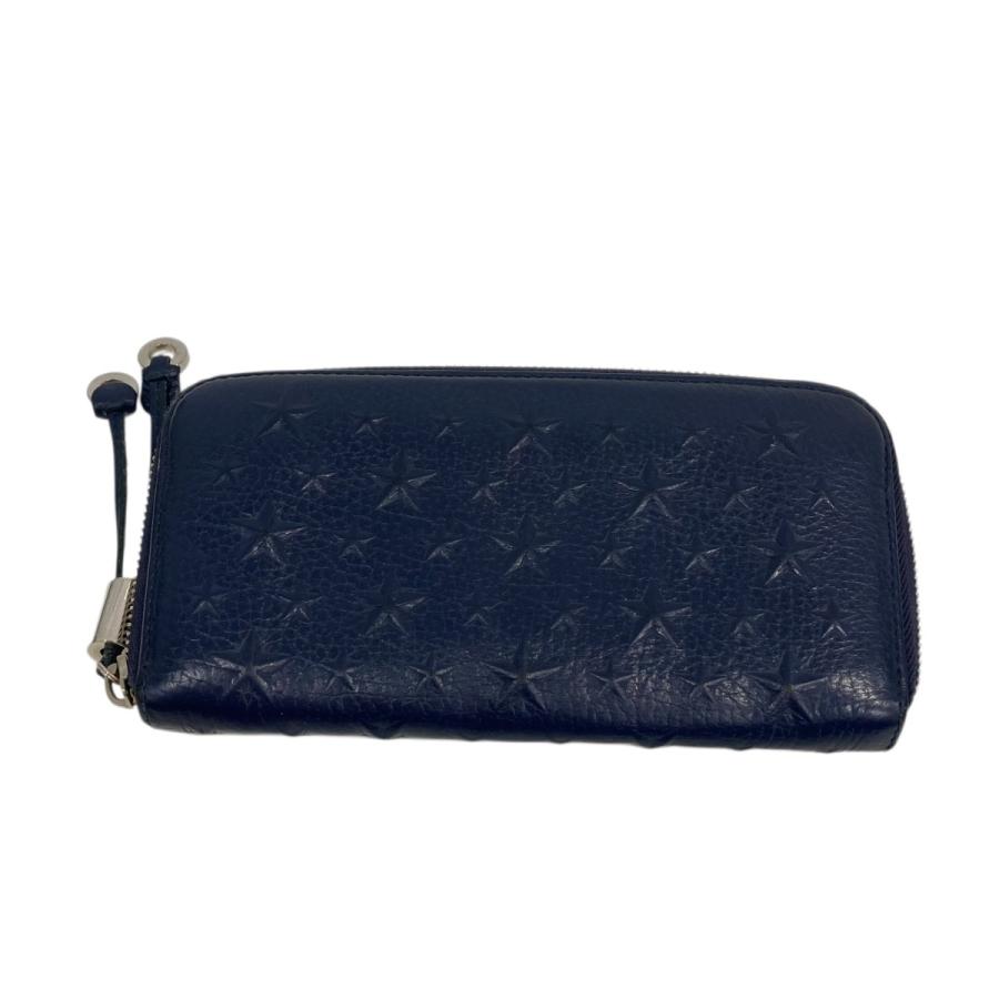 JIMMY CHOO（ジミーチュウ） 【値下げ】JIMMY CHOO 星 長財布 ネイビー 
