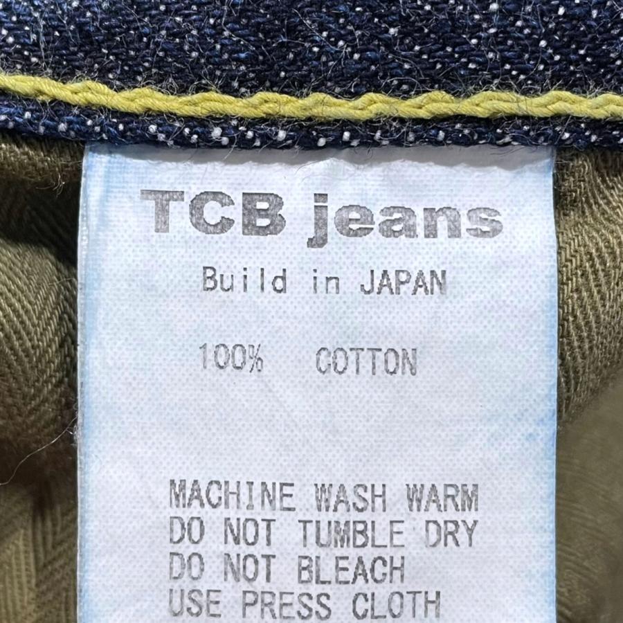 ティーシービージーンズ TCB JEANS デニムパンツ インディゴ サイズ