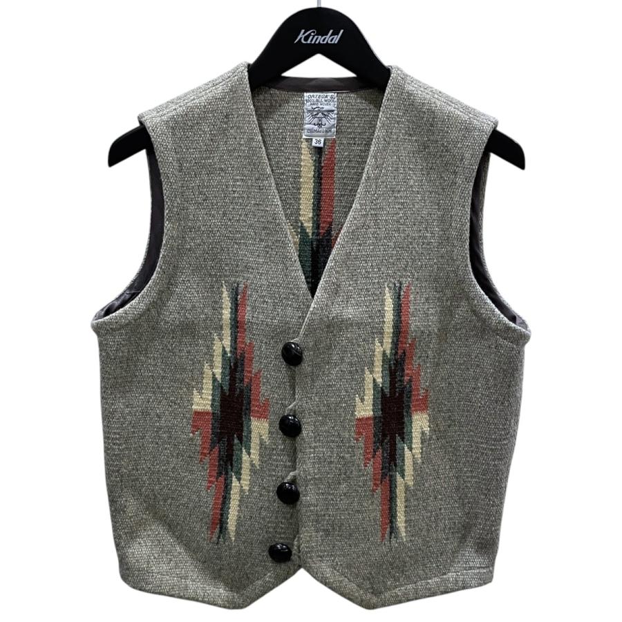 ORTEGA’S オルテガ チマヨベスト （裾フラット）サイズ36（S〜M) ORTEGA（オルテガ） ORTEGA'S チマヨベスト CHIMAYO VEST グレー