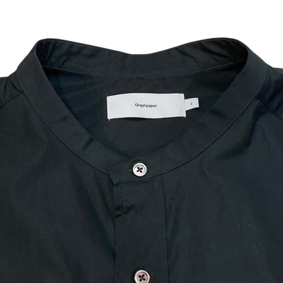 グラフペーパー Graphpaper 26SS High Count Band Collar Round Cut