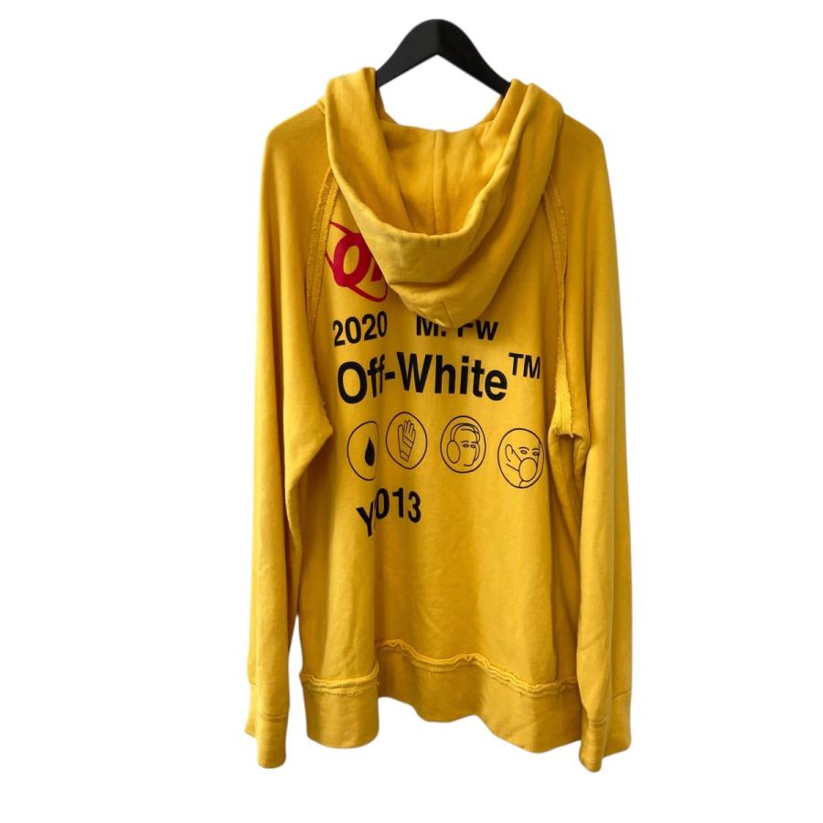 off white（オフホワイト） 【値下げ】OFFWHITE フーテッドパーカー
