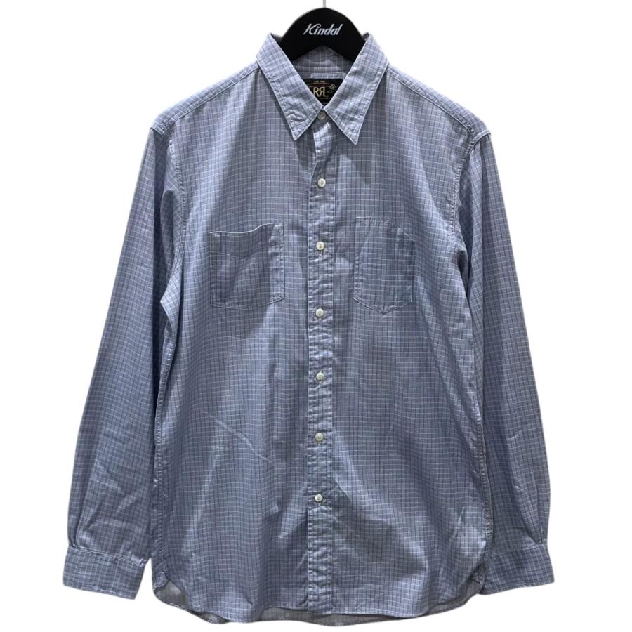 RRL Ralph Lauren（ダブルアールエル） RRL チェック柄シャツ ブルー