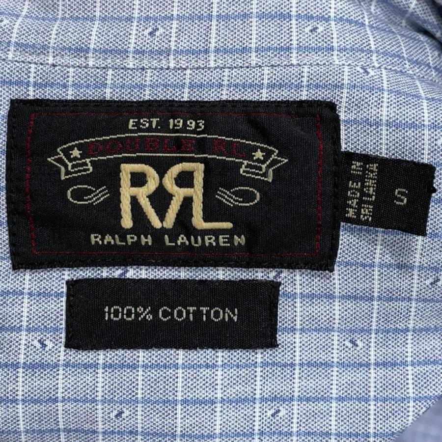 RRL Ralph Lauren（ダブルアールエル） RRL チェック柄シャツ ブルー
