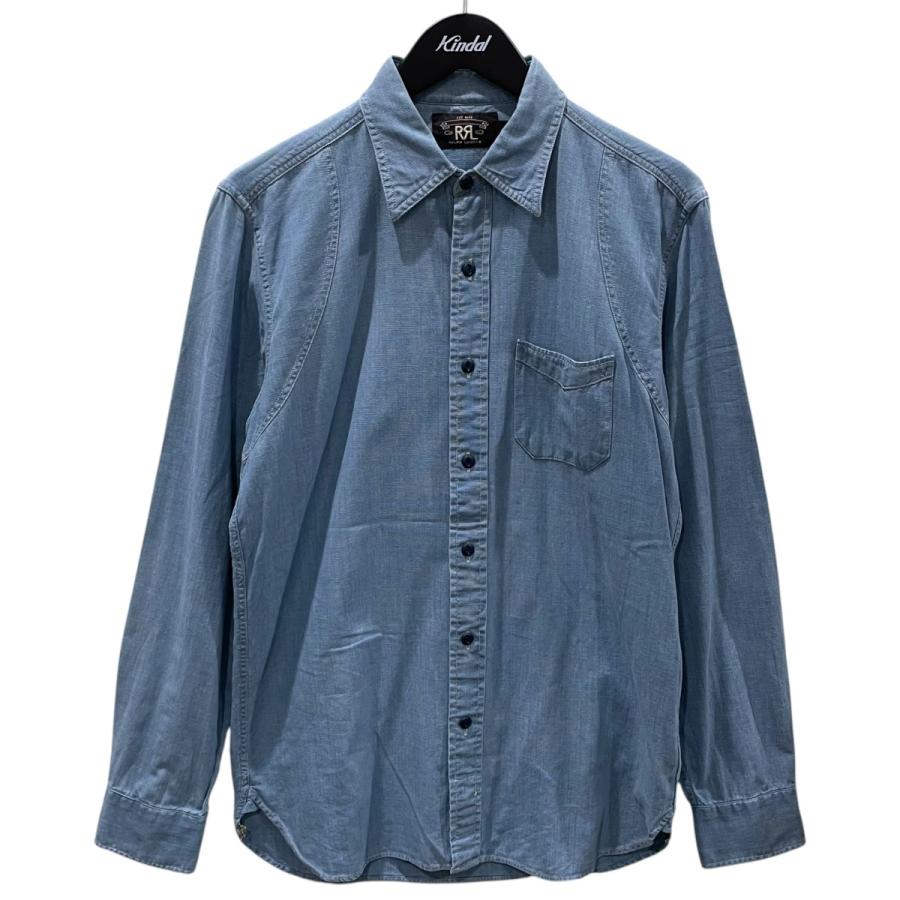 RRL Ralph Lauren（ダブルアールエル） RRL 長袖シャツ スカイブルー