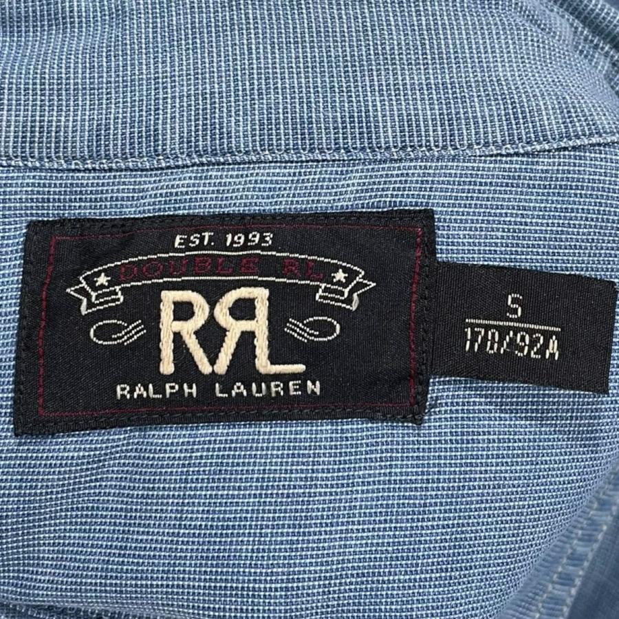 RRL Ralph Lauren（ダブルアールエル） RRL 長袖シャツ スカイブルー