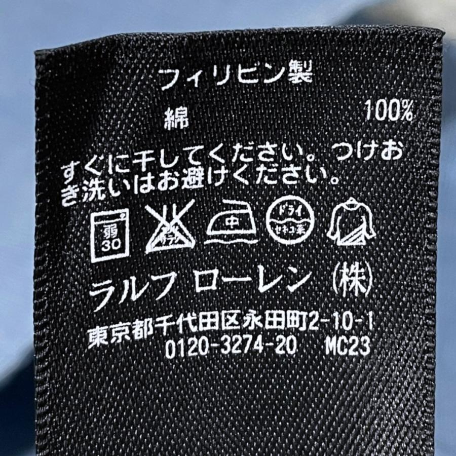 RRL Ralph Lauren（ダブルアールエル） RRL 長袖シャツ スカイブルー