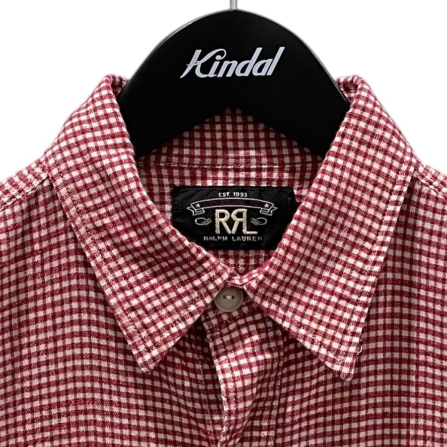 RRL Ralph Lauren（ダブルアールエル） RRL チェック柄シャツ レッド