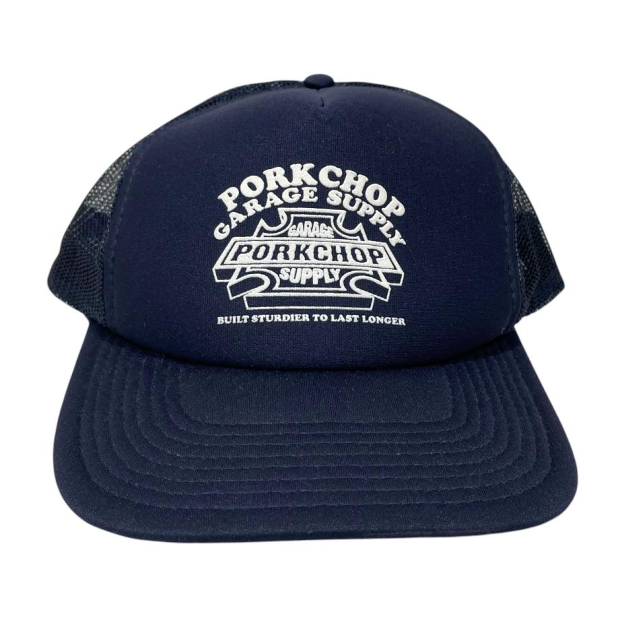 新品 PORKCHOP ポークチョップガレージサプライ メッシュキャップ グレー ポークチョップ ガレージサプライ PORKCHOP GARAGE SUPPLY 23AW