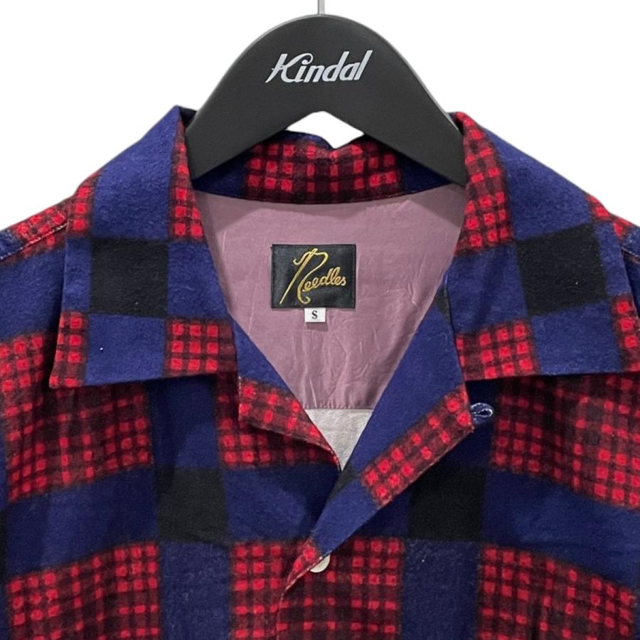 マ*ニ様 ニードルス　チェック柄ボタンアップシャツ Needles（ニードルス） ニードルズ Needles 22AW チェック柄オープン