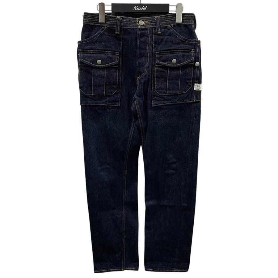 SASSAFRAS ササフラス ガーデナーデニムパンツ 日本製 ワークデニム M SASSAFRAS（ササフラス） デニムパンツ Botanical Scout Pants