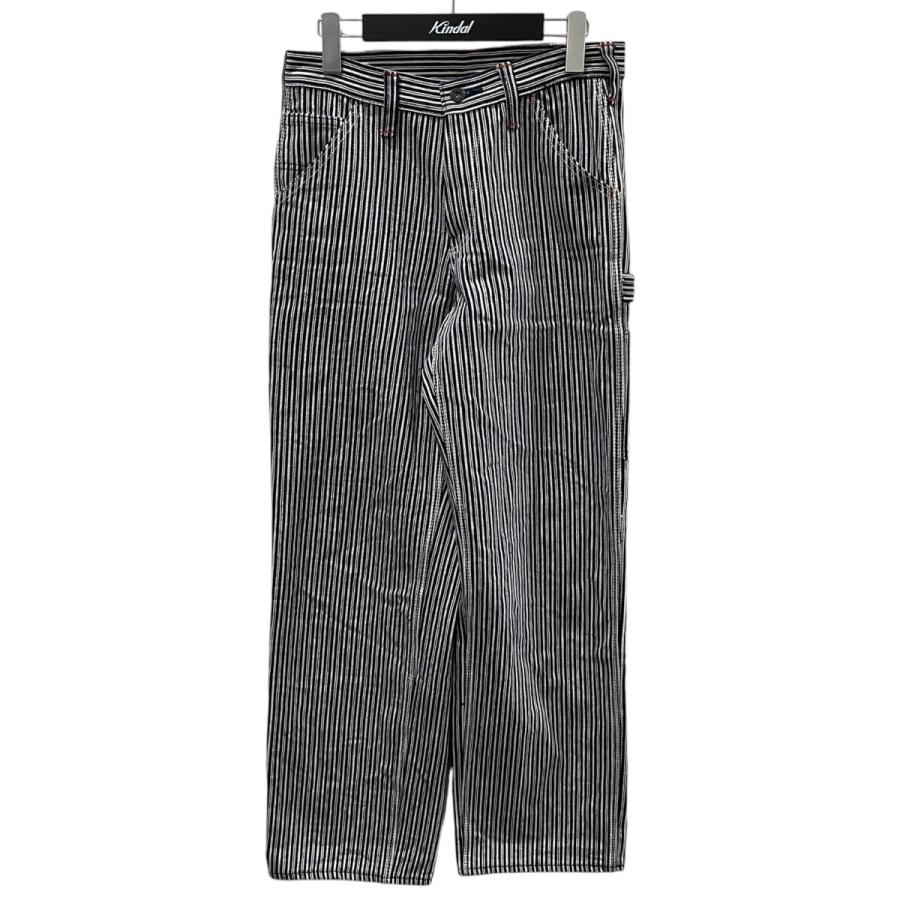サムライジーンズ SAMURAI JEANS ストライプ柄パンツ HICKORY PAINTER