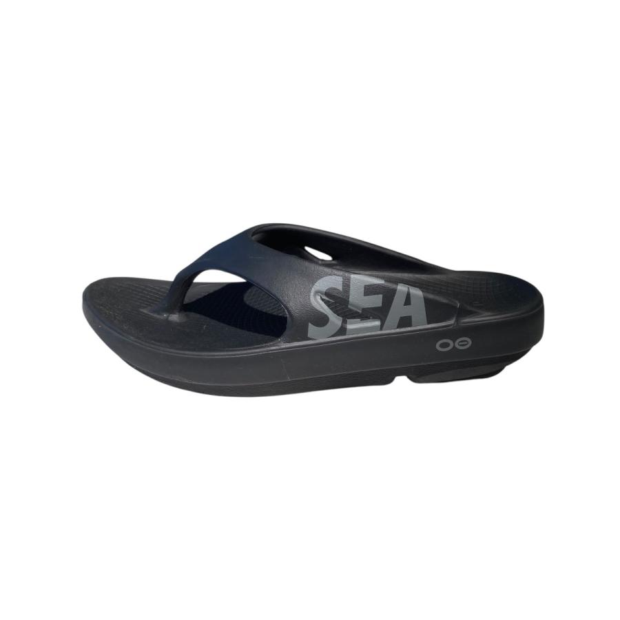 OOFOS WIND AND SEA ブラック サンダル WIND AND SEA（ウィンダンシー） ウィンダンシー×ウーフォス WIND AND