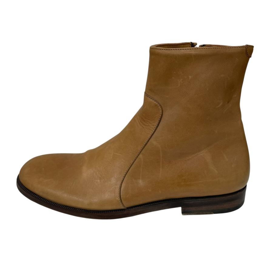 maison margiela サイドジップブーツ20aw 42 Maison Margiela（メゾンマルジェラ） サイドジップブーツ ブラウン