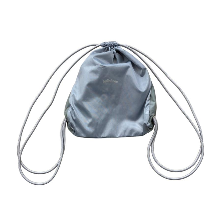 バスケ用バッグ ballaholic Logo Zip PocketGymsack (gray) ballaholic（ボーラホリック） 【値下げ】ballaholic Logo Zip Pocket