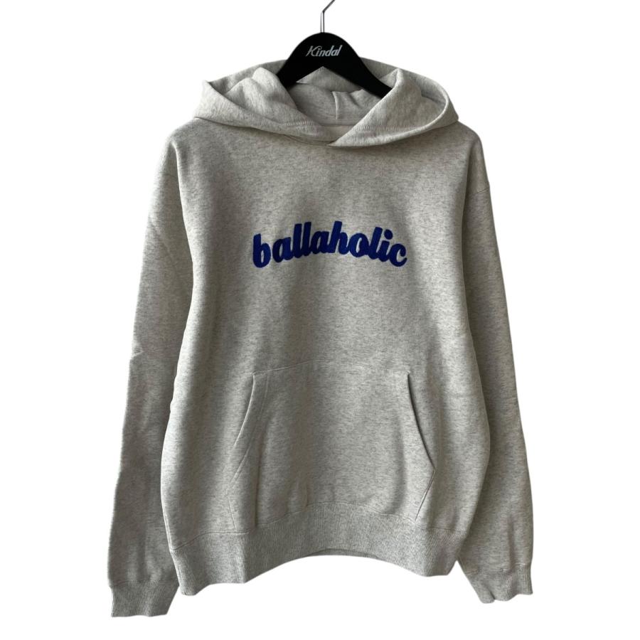 【希少品】ballaholic pullover jacket グレー　S ballaholic（ボーラホリック） ballaholic Logo Sweat Hoodie パーカー