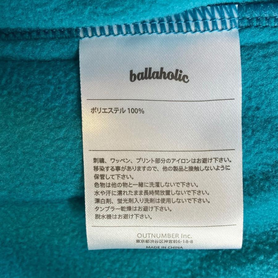 ballaholic（ボーラホリック） ballaholic Ball Panel Logo Fleece