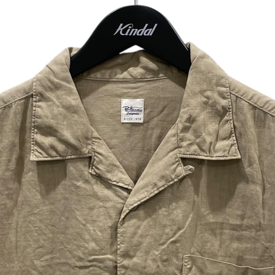 Ron Herman（ロンハーマン） リネン オープンカラー半袖シャツ Linen