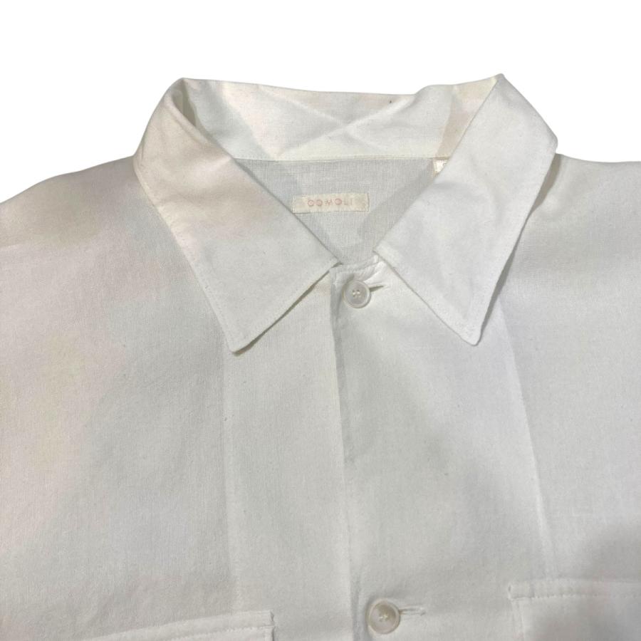 COMOLI（コモリ） 空紡オックス CPOシャツ 長袖シャツ V01-02016