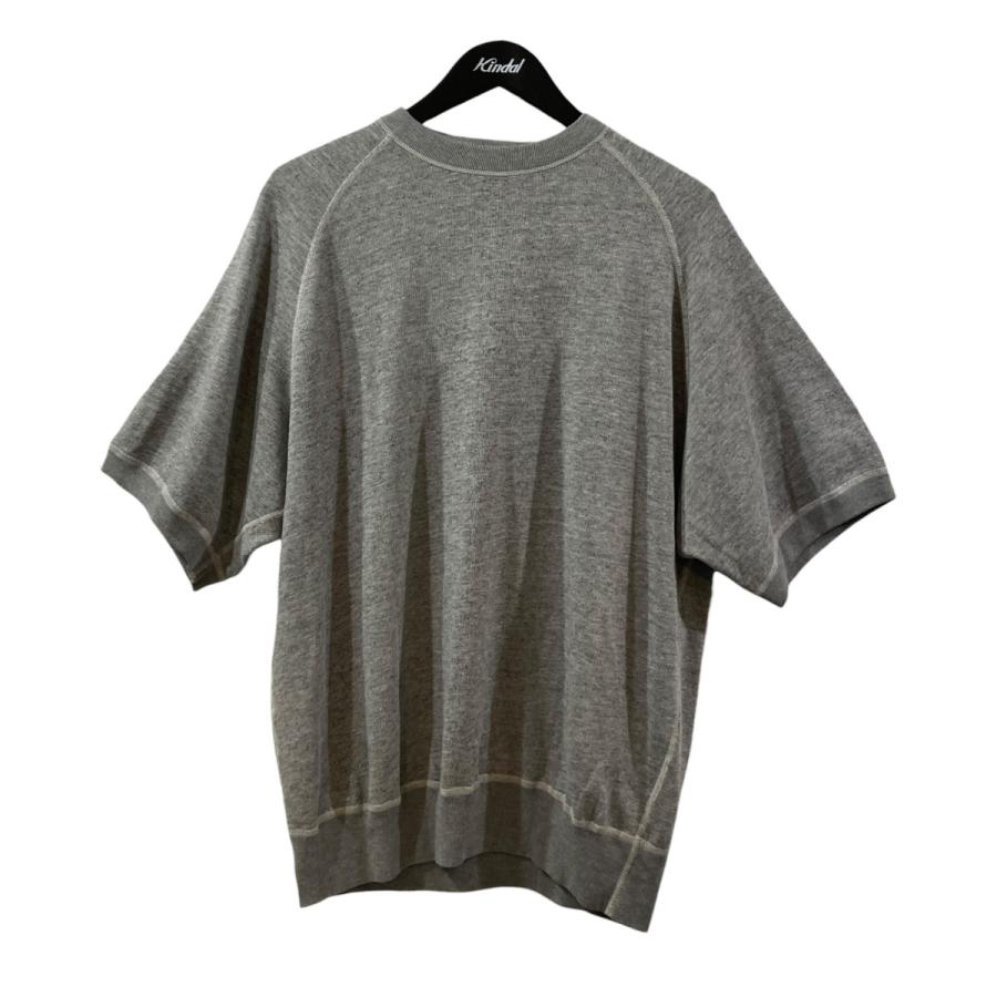 COMOLI（コモリ） 【値下げ】COMOLI 26SS グレー裏毛 半袖クルー 半袖