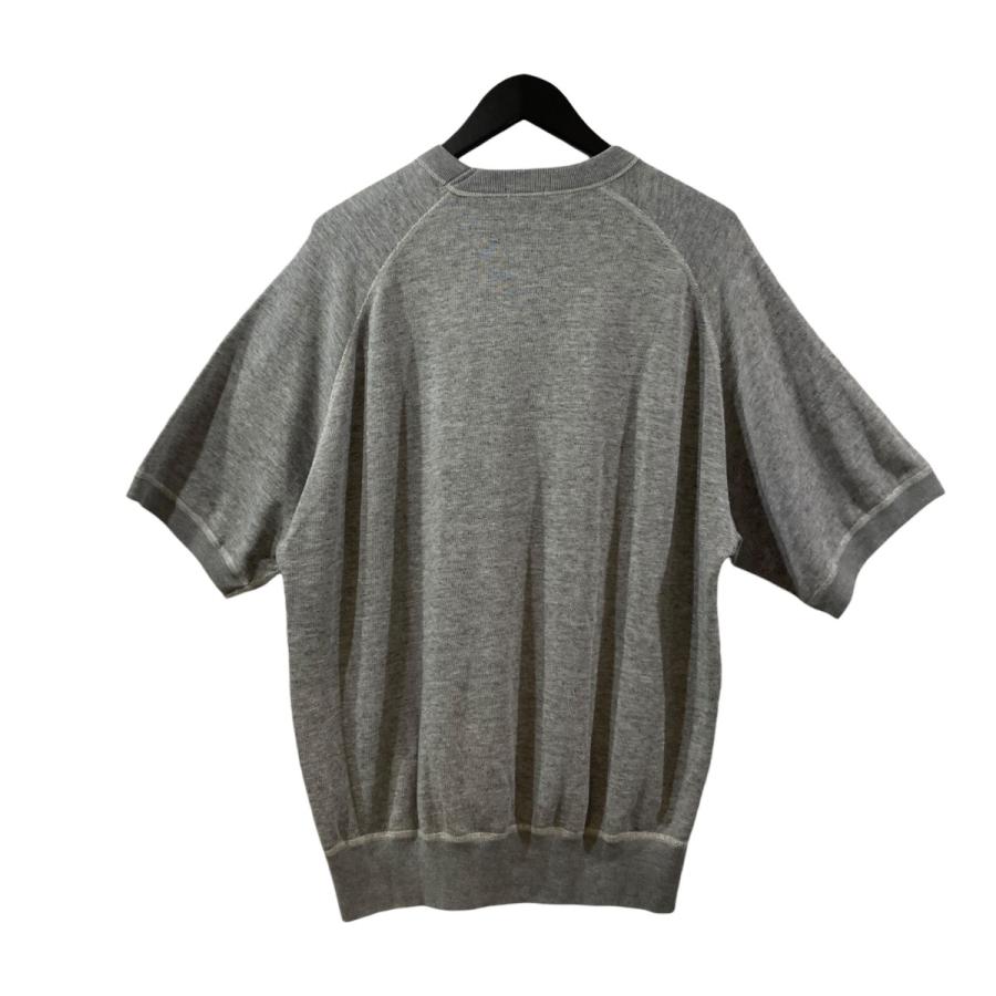 26SS comoli 半袖 クルーネック スウェット 3 新品 COMOLI（コモリ） 【値下げ】COMOLI 26SS グレー裏毛 半袖クルー 半袖
