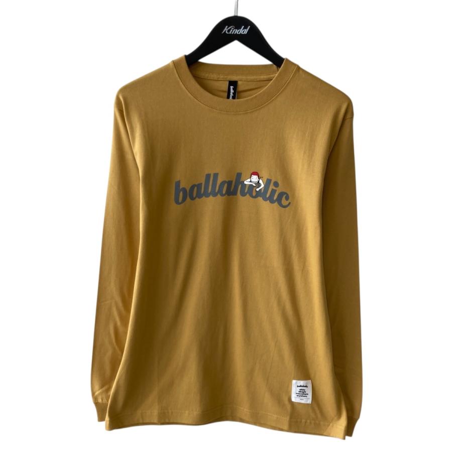 ballaholic PICKUP PLAYGROUND ロンT 黒 M ballaholic（ボーラホリック） ballaholic Logo Long Tee-PICK UP