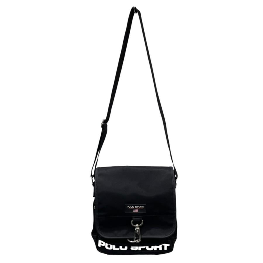 ポロスポーツ POLO SPORT ショルダーバッグ ブラック : カインドオル