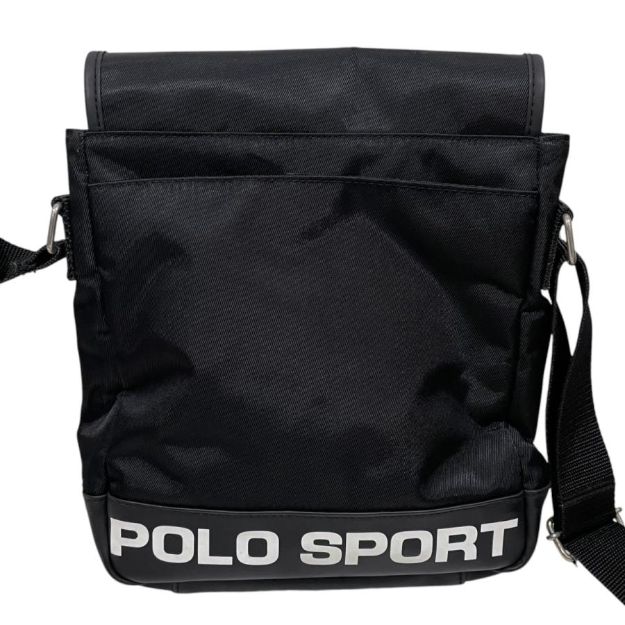 POLO SPORTS ドリンクホルダーバッグ ポロスポーツ POLO SPORT ショルダーバッグ ブラック : カインドオル