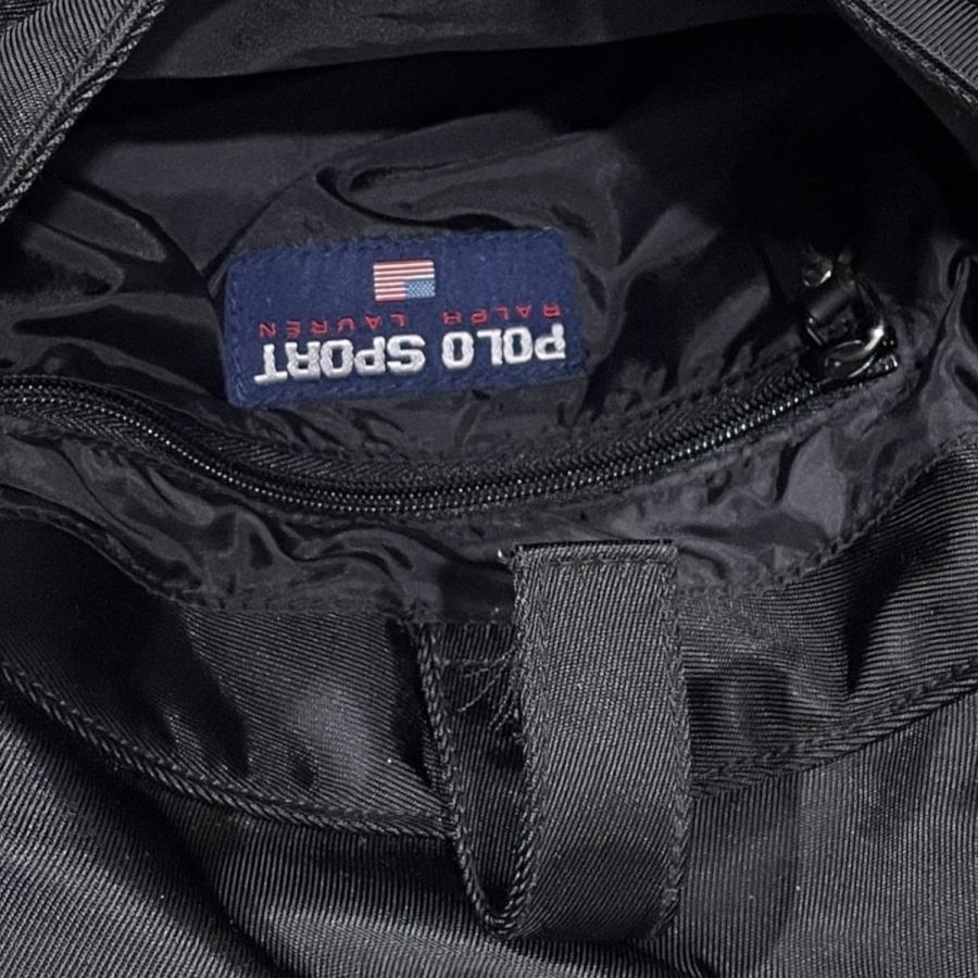 ポロスポーツ POLO SPORT ショルダーバッグ ブラック : カインドオル
