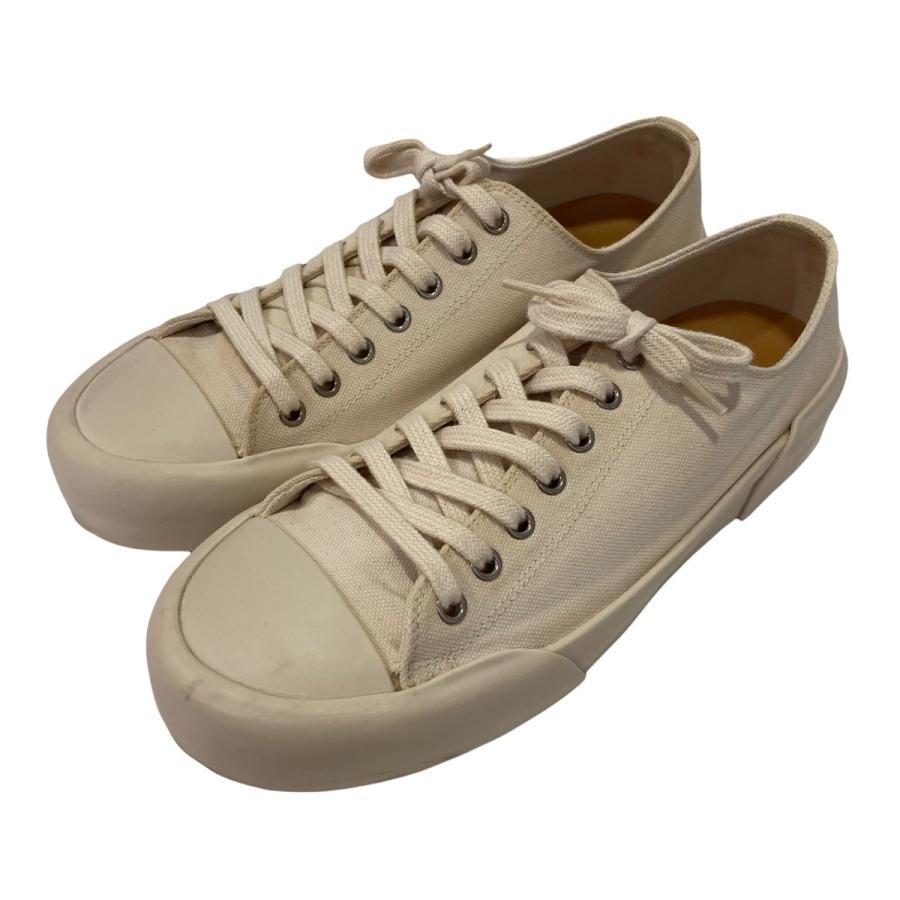 値下げ】JIL SANDER キャンバススニーカー アイボリー サイズ：40 